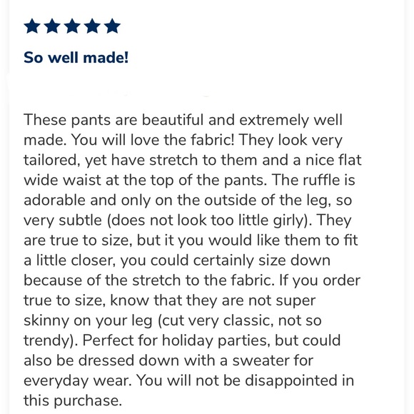 NWT Vineyard Vines Jolly Plaid Ruffle Cocktail Pant Calypso Red - Picture 8 of 8